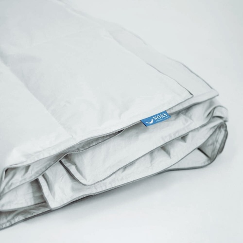 Демисезонное одеяло перьевое NOKS Grey D-GR-142 фото